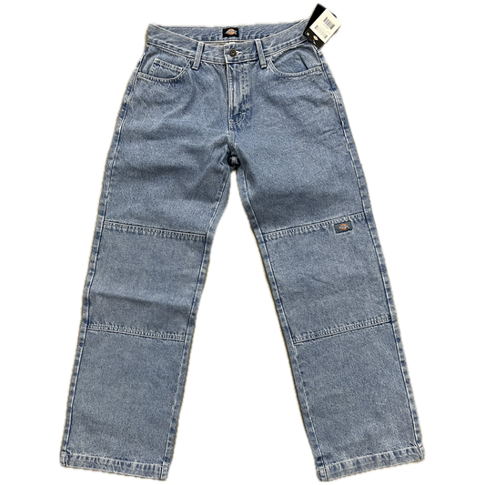 Dickies Double Knee Jeans in Light Denim